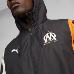 Veste à capuche OM Prematch Woven Anthem